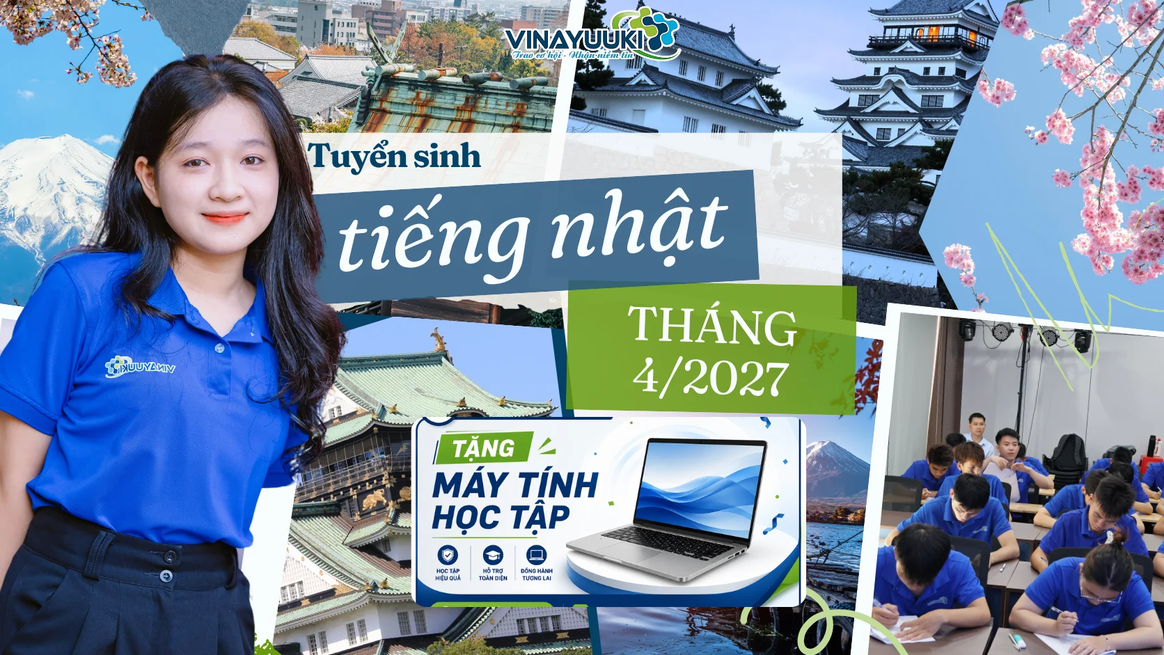 Điều kiện du học Nhật Bản 2027: Học lực, độ tuổi và tiếng Nhật cần những gì?