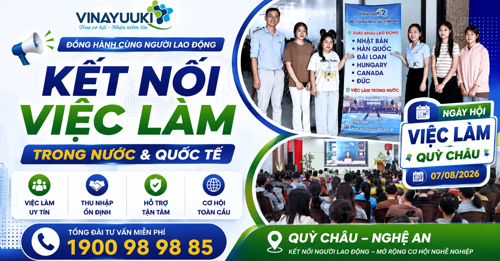 VINAYUUKI kết nối việc làm tới tận địa phương: Đưa cơ hội nghề nghiệp đến gần người lao động