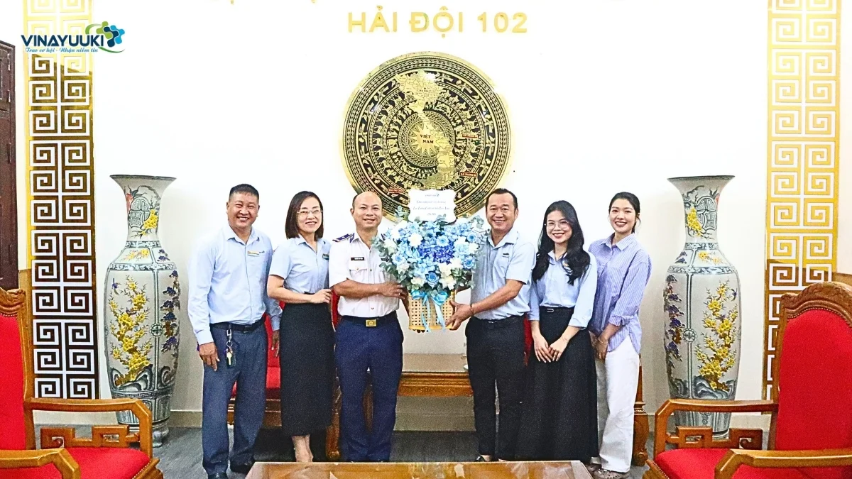 VINAYUUKI chúc mừng Ngày truyền thống Cảnh sát biển Việt Nam 28/8: Trân trọng sự cống hiến và đồng hành